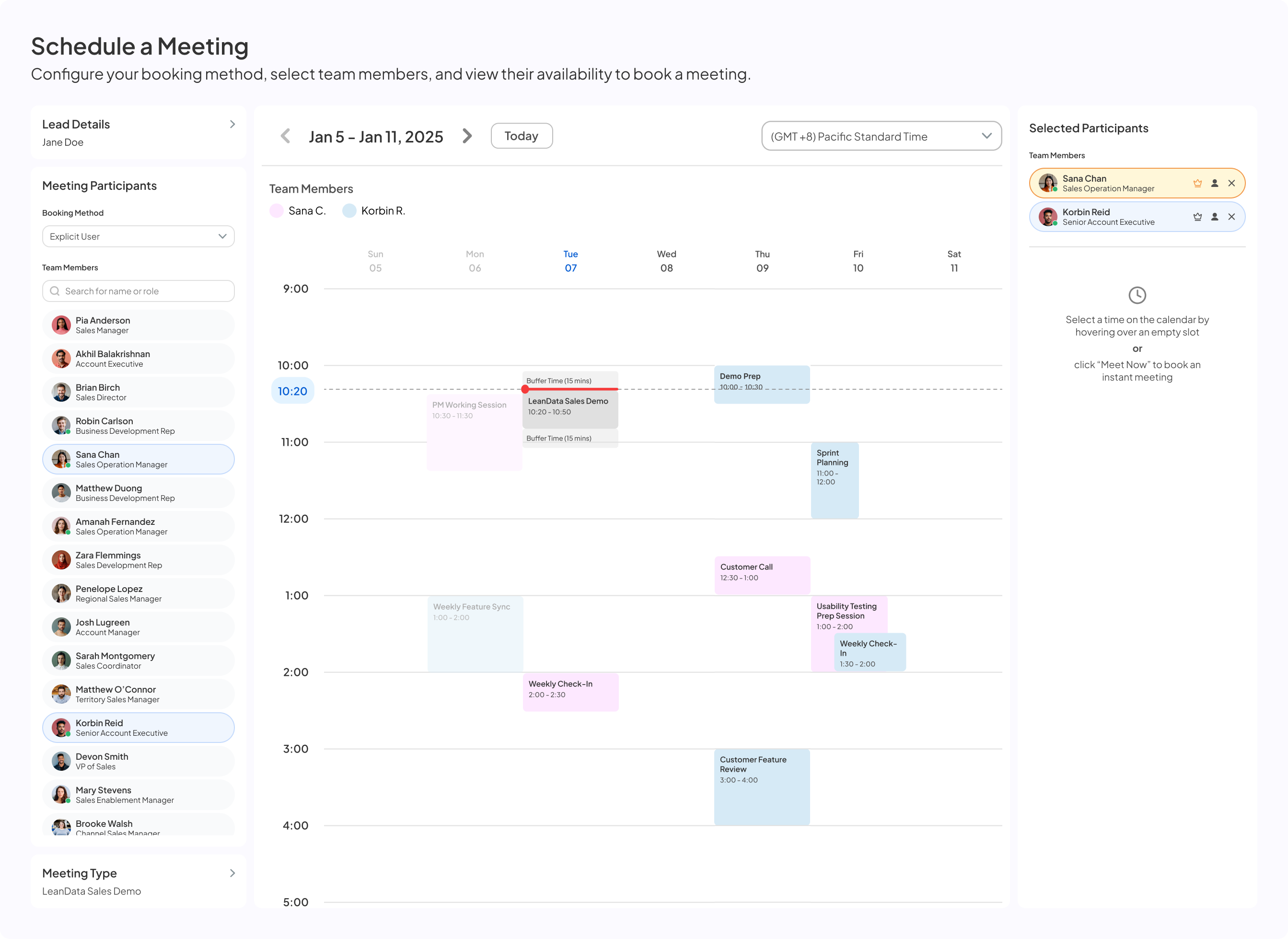 Version A: a ghost block holding time on the calendar