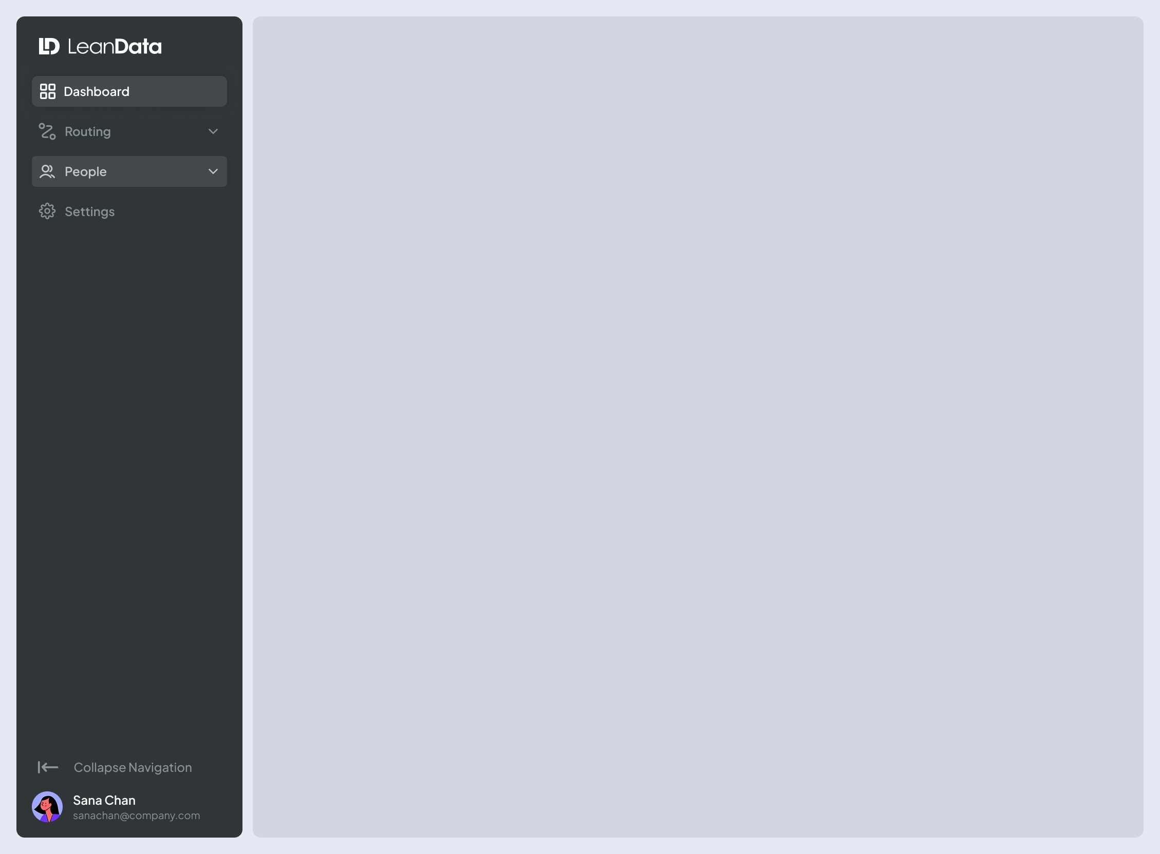 People row highlighted on hover